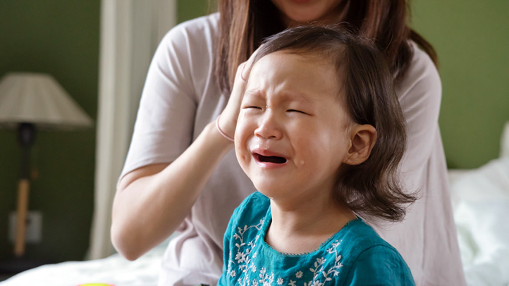 toddler tantrum