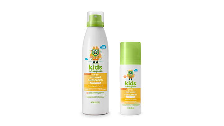 recalled babyganics kids sunscreen
