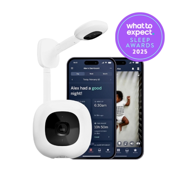 Nanit Pro Smart Baby Monitor & Wall Mount