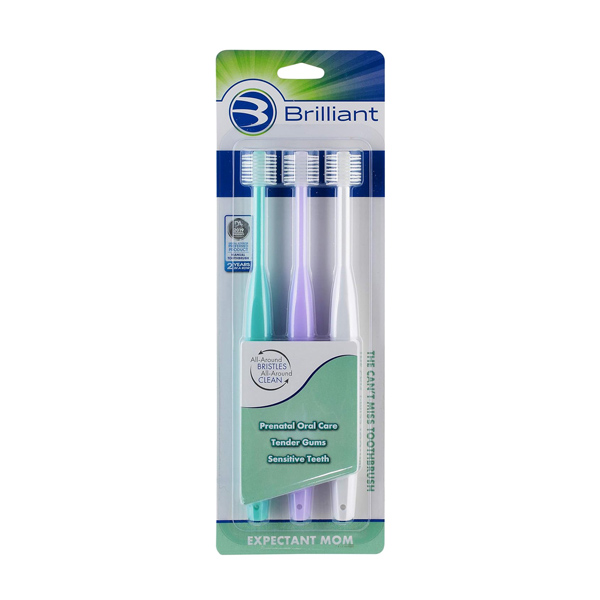 First Trimester Pregnancy Must-Haves - Brilliant Sensitive Toothbrush