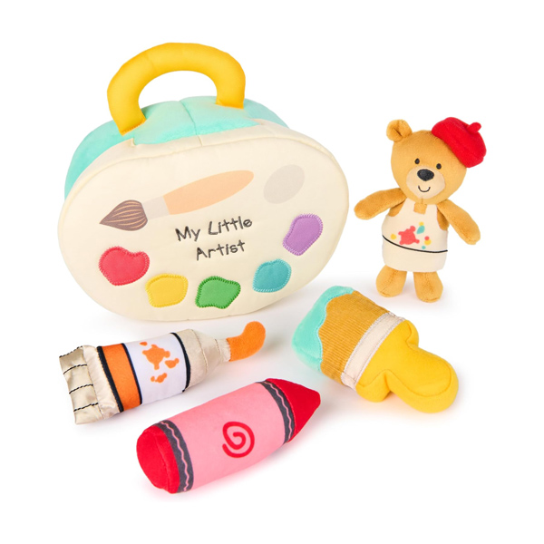 GUND My Little Artist Plush Play Set