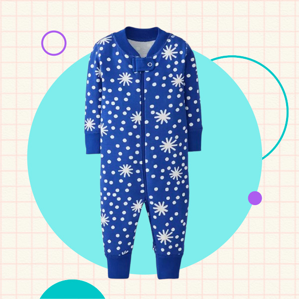 Hanna Andersson BabyHoliday 2-Way Zip Sleeper 