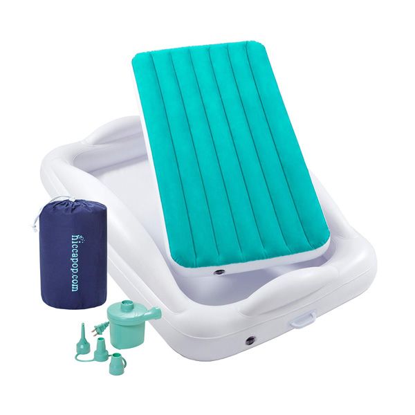 Best Toddler Mattresses - Hiccapop Inflatable Toddler Travel Bed