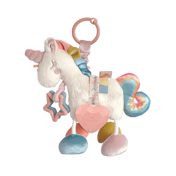 Best Stroller Toy for 6-Month-Olds Itzy Ritzy Link & Love Teething Activity Toy