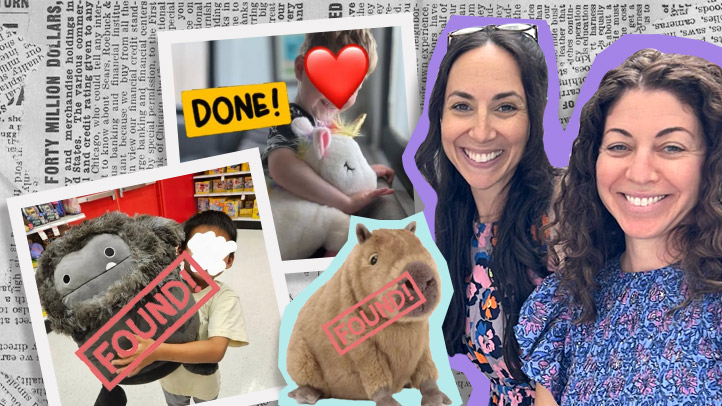 jennifer and randi jaffe la lost stuffy project