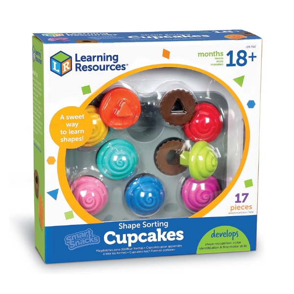 Best Toys for 18 Month Olds - Learning Resources Shape Sorting Cupcakes