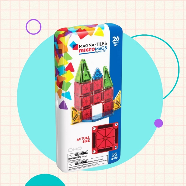 MAGNA-TILES microMAGS Travel Set