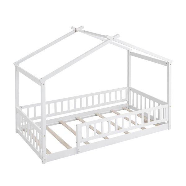 Merax Twin Floor Bed for Toddlers