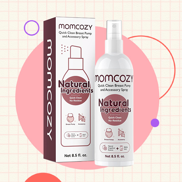 Momcozy Portable Breast Pump Cleaning Spray