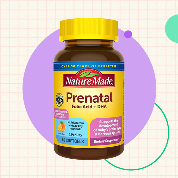 Nature Made Prenatal with Folic Acid   DHA