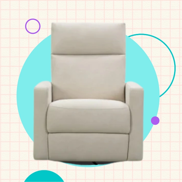 Nurture& Glider Plus in Cream Fabric