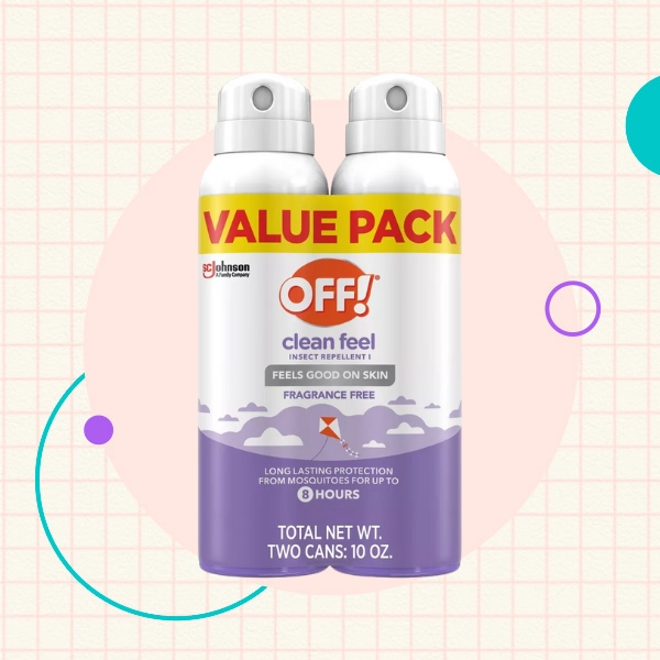 OFF! Clean Feel Mosquito Repellent Bug Spray