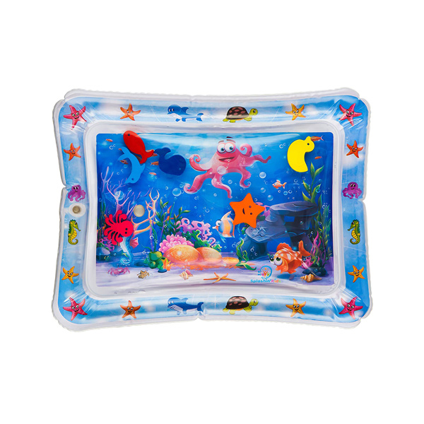best tummy time toys splash water mat