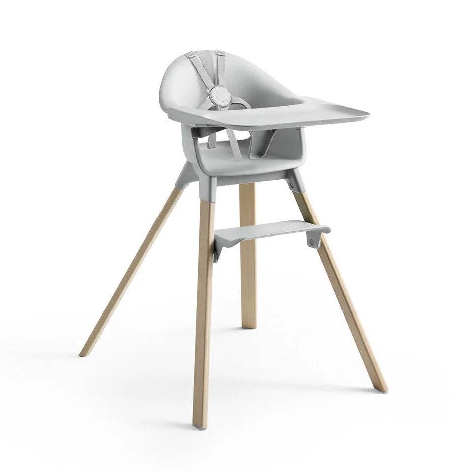 Best high chairs: Stokke Clikk Highchair in Cloud Gray