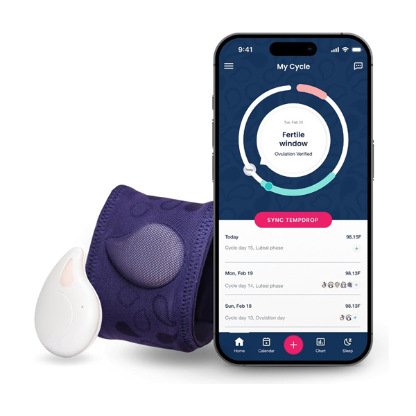 Best Fertility Trackers - Tempdrop Wearable Fertility Monitor