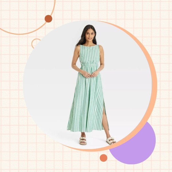 Universal Thread Women's Maxi A-Line Dress